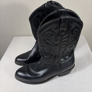 Cody James Black Leather Boots Size 11.5 EE Style:C J14240